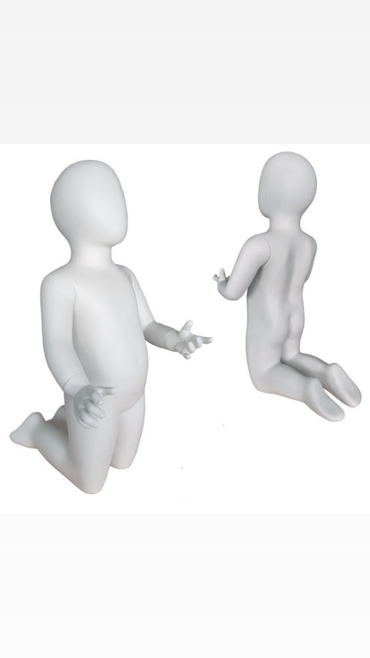 Manichino Bambino in ginocchio