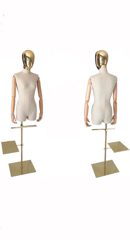 Busto sartoriale oro
