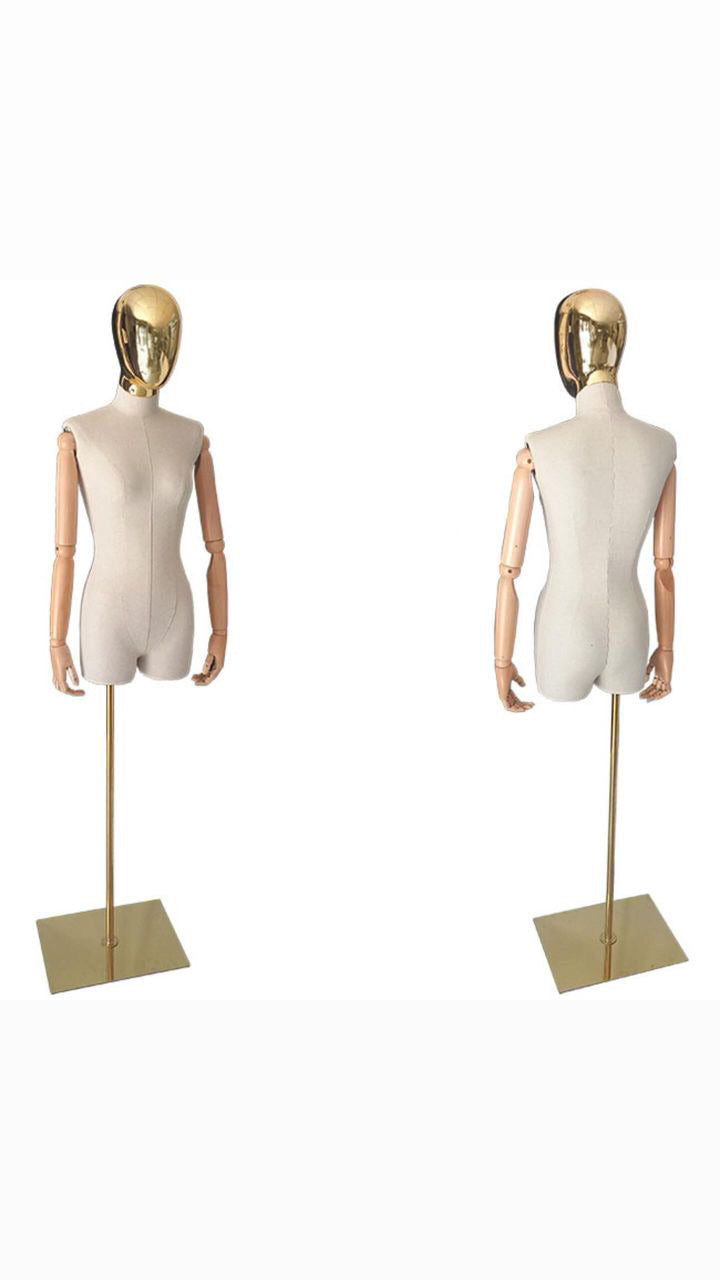 Busto sartoriale oro