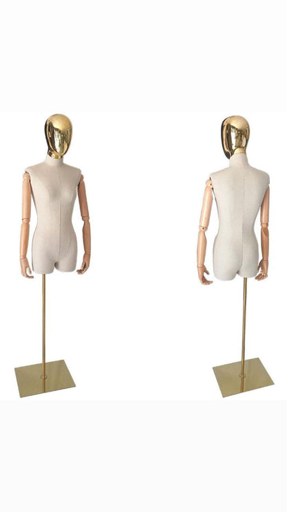 Busto sartoriale oro